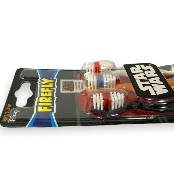 Firefly Star Wars Kids Toothbrushes Pack of 3 - Picture 3 of 10